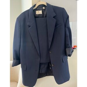 Babaton Navy Blazer and Pants